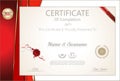 Certificate or diploma modern design elegant