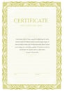 Certificate and diplomas template. Vector