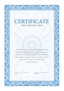 Certificate and diplomas template. Vector