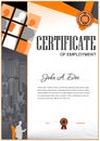 Certificate of employment template.