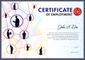 Certificate of employment template.