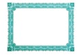 Certificate Frame Royalty Free Stock Photo