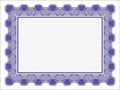Certificate frame, modern, minimalis and elegant Royalty Free Stock Photo