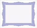 Certificate frame, modern, minimalis and elegant Royalty Free Stock Photo