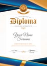 Certificate luxury template, Royalty Free Stock Photo