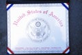 Certificate of Naturalization Royalty Free Stock Photo