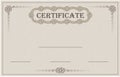 Certificate paper card