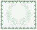 Certificate Scroll Background Template Royalty Free Stock Photo