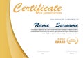 Certificate template,diploma layout