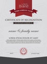 Certificate template and element. Royalty Free Stock Photo