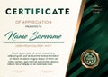 Certificate template luxury and diploma style