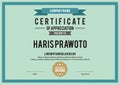 Certificate Template. Suitable for your Company. Improve your visibility. Professional and effective Certificate Template. Editabl Royalty Free Stock Photo