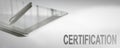 CERTIFICATION Business Concept Digital Technology.