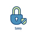 Certified Ethical Hacking icon showing security and hacking idea