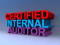Certified internal auditor