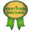 Certified organic Royalty Free Stock Photo