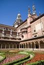Certosa di Pavia. Italian monastery Royalty Free Stock Photo