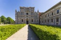 Amazing view of Certosa di Pavia monastery at sunny day Royalty Free Stock Photo