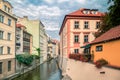 Certovka Canal in Prague Royalty Free Stock Photo