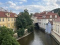 Certovka Canal in Prague, Czech Republic Royalty Free Stock Photo