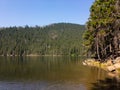 Certovo jezero (Devil lake) in Sumava Mountains