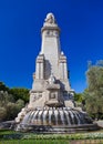 Cervantes Monument at Madrid Spain Royalty Free Stock Photo