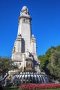 Cervantes Monument Royalty Free Stock Photo