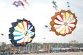 Cervia, Ravenna - Italy: 2019 01 05 ARTEVENTO CERVIA - International Kite Free Festival pinwheel