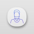 Cervical collar app icon