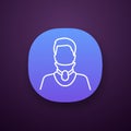 Cervical collar app icon