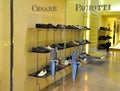 Cesare Paciotti shoes shop Royalty Free Stock Photo