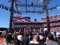 Cesaro swings wrestler in ring Royalty Free Stock Photo