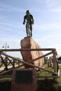 Monument dedicated to the grat cyclist Marco Pantani