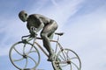 Monument dedicated to the grat cyclist Marco Pantani