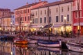 Cesenatico fishing village on the Adriatic Sea famous for its fish restaurants Romagna Romagna