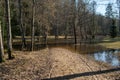 Cesis Crisis: Gauja River Floods Camping Ground Amidst Latvian Landscape