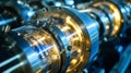 Cesium atoms generate precise pulses, essential for accurate timekeeping and quantum technology.