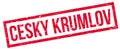 Cesky Krumlov rubber stamp