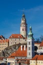 Cesky Krumlov View Royalty Free Stock Photo