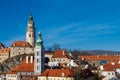 Cesky Krumlov View Royalty Free Stock Photo