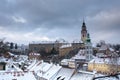 Cesky Krumlov, winter Royalty Free Stock Photo