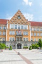 Cesky Tesin, Czech Republic - June 5, 2021: Town hall in Cesky Tesin Czeski Cieszyn