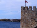 Cesme Castle in Turkey. Royalty Free Stock Photo