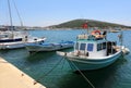 Fishing Boats docked at Cesme Por Royalty Free Stock Photo