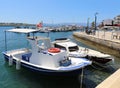 Fishing Boats docked at Cesme Por Royalty Free Stock Photo