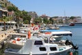 Fishing Boats docked at Cesme Por Royalty Free Stock Photo