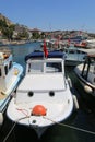 Fishing Boats docked at Cesme Port Royalty Free Stock Photo