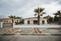 Cesme cottage houses, Royalty Free Stock Photo