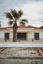 Cesme cottage houses, Royalty Free Stock Photo