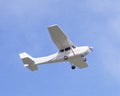 Cessna Skyhawk SP on approach Royalty Free Stock Photo